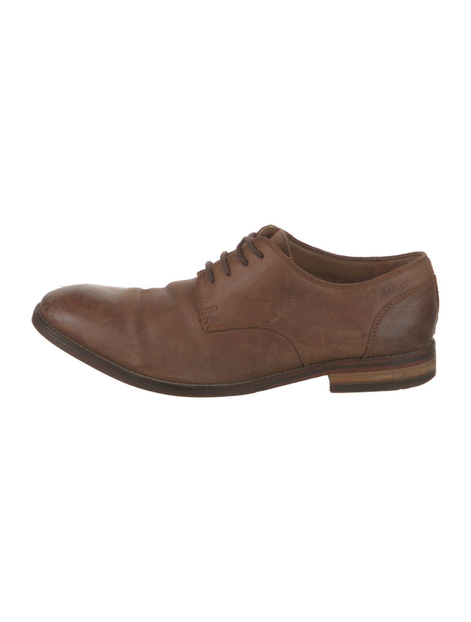 Clarks Leather Derby Shoes