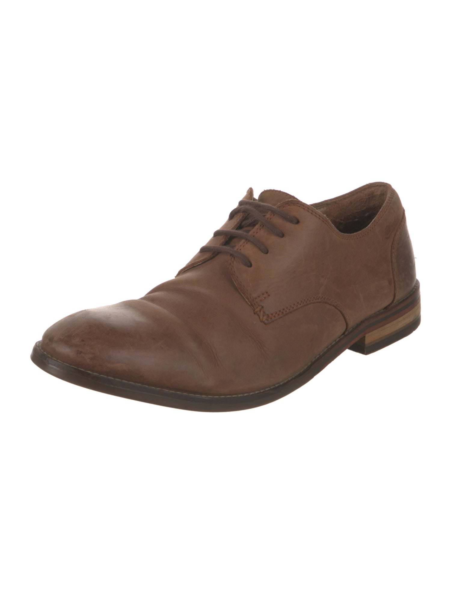 Clarks Leather Derby Shoes