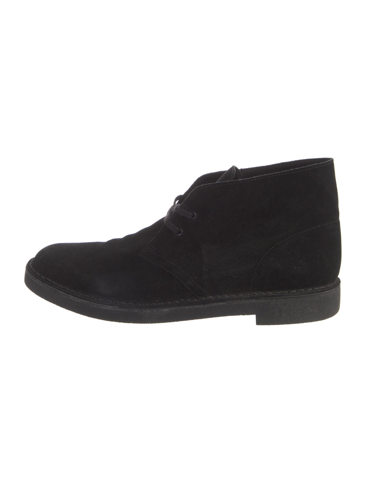 Clarks Suede Lace-Up Boots