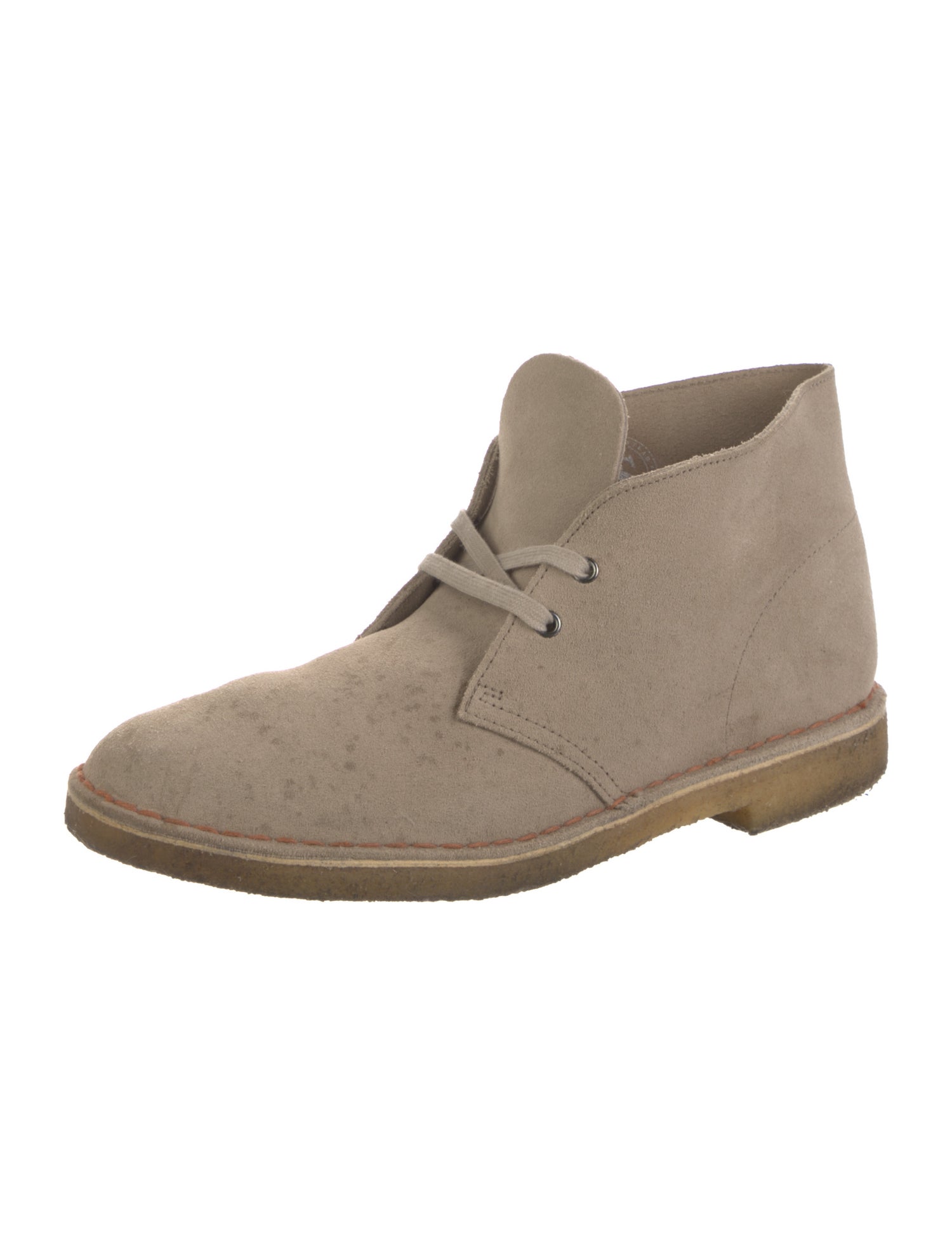 Clarks Suede Lace-Up Boots