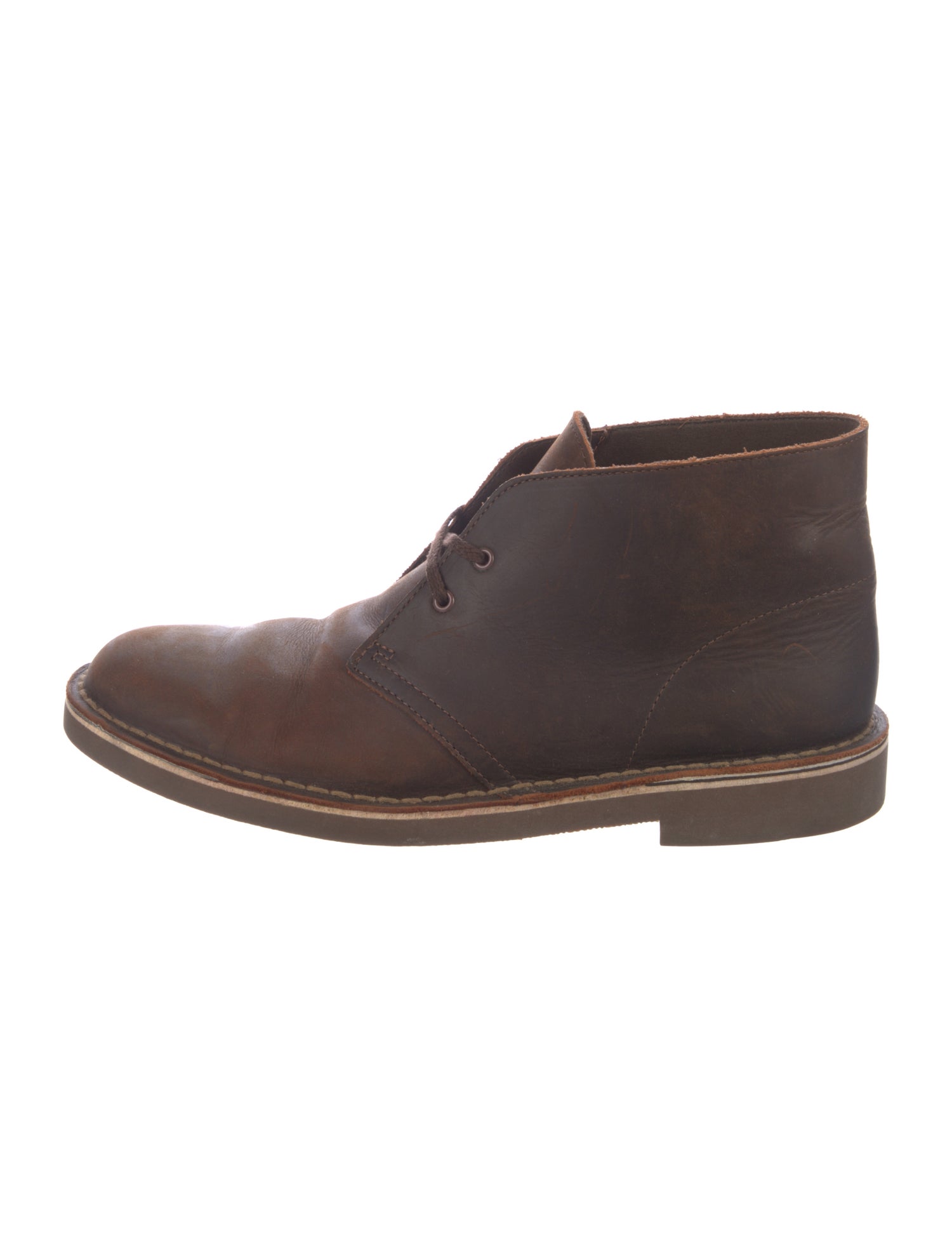 Clarks Leather Lace-Up Boots