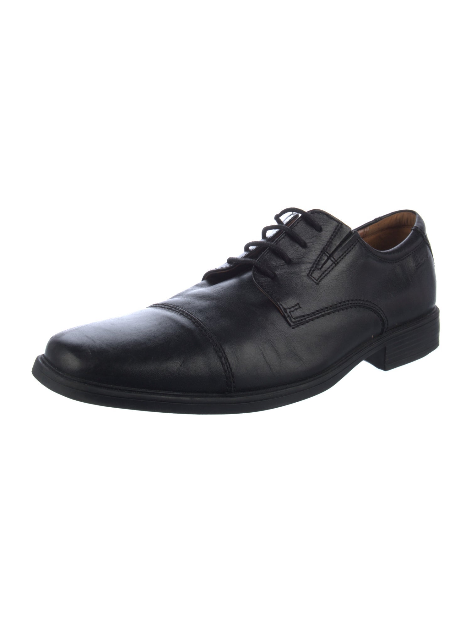 Clarks Leather Derby Shoes