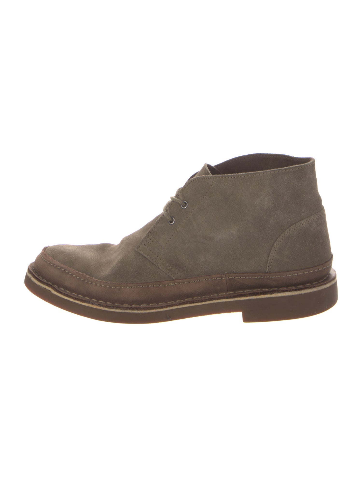 Clarks Suede Lace-Up Boots