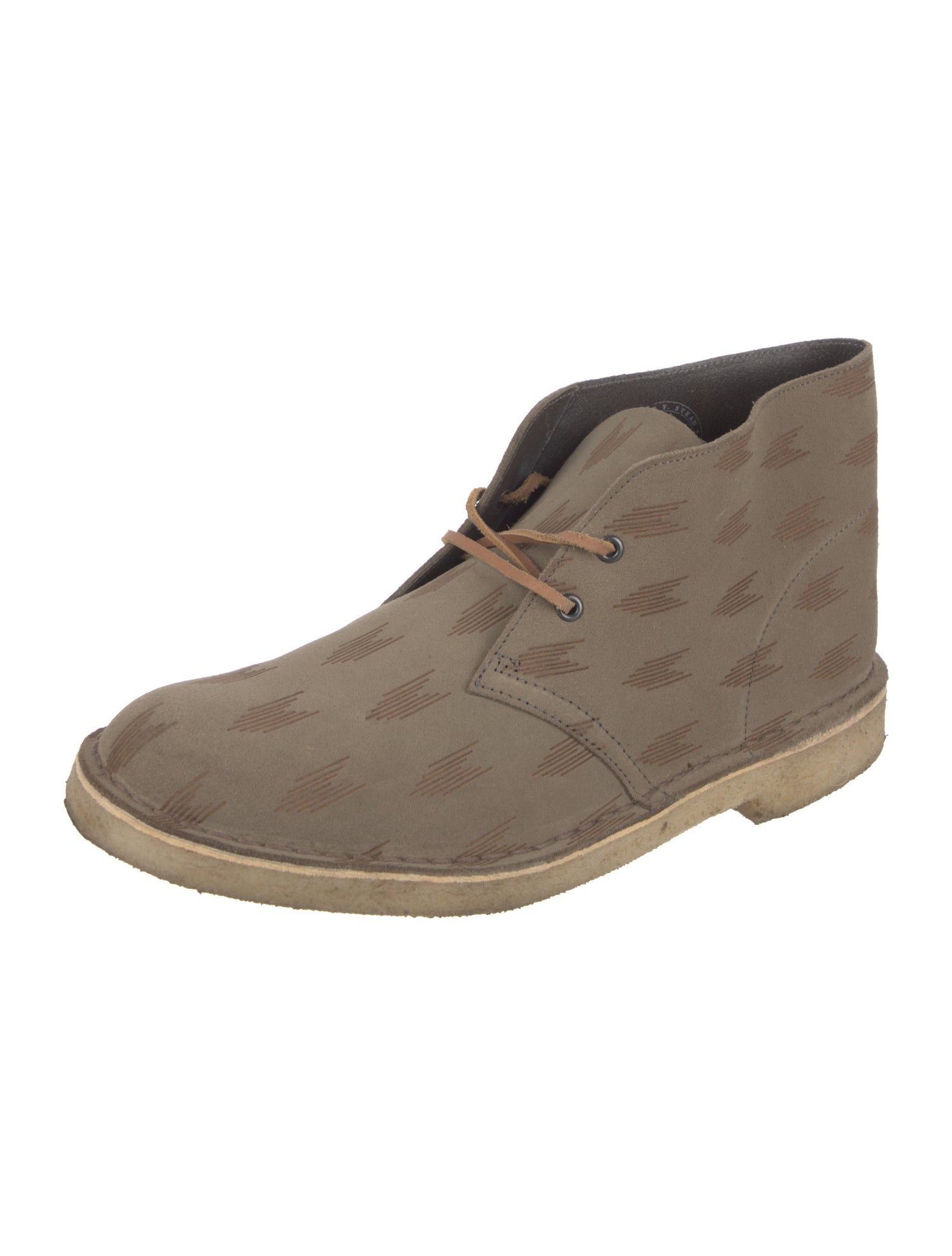 Clarks Suede Lace-Up Boots