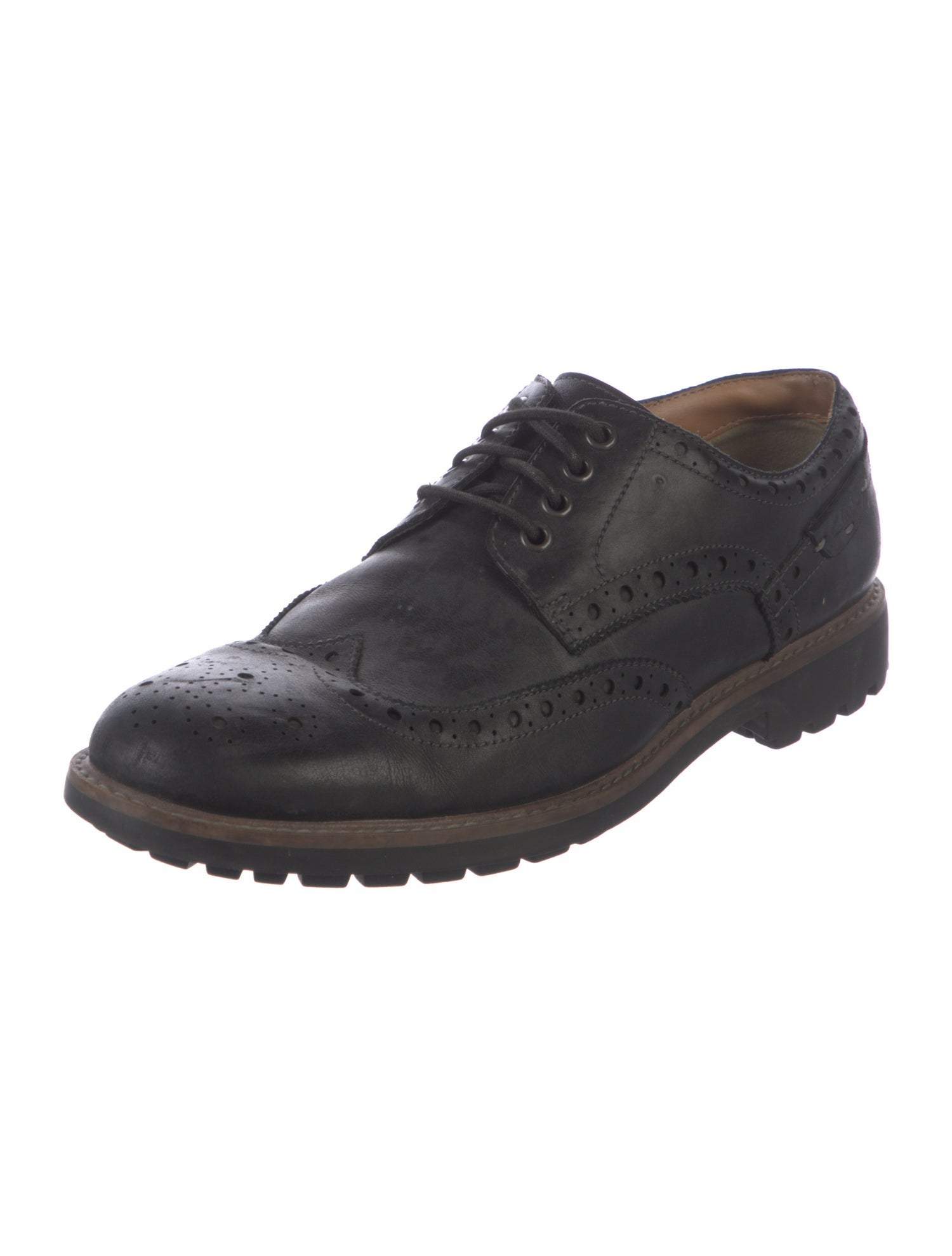 Clarks Leather Lasercut Accents Brogues