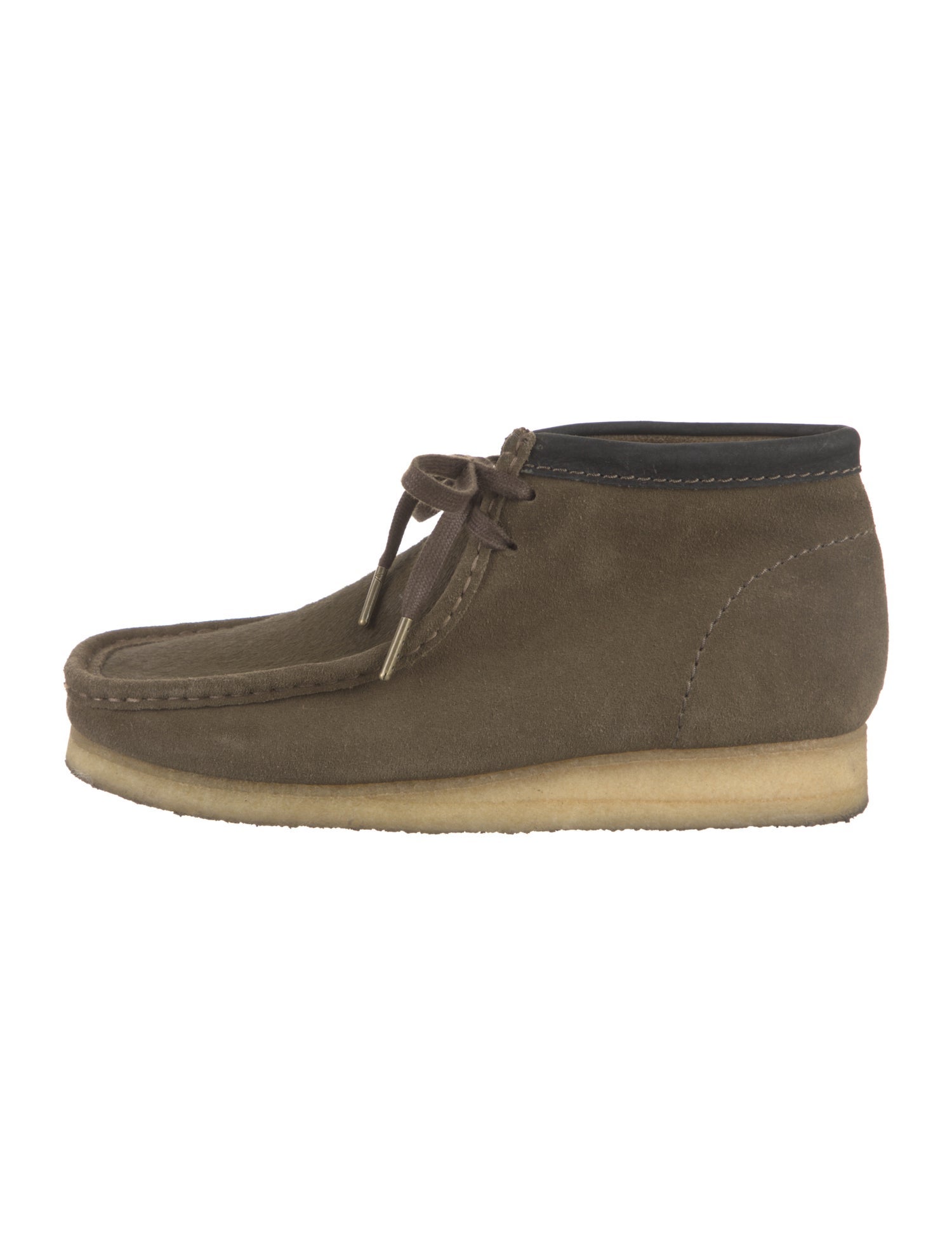Clarks Suede Lace-Up Boots