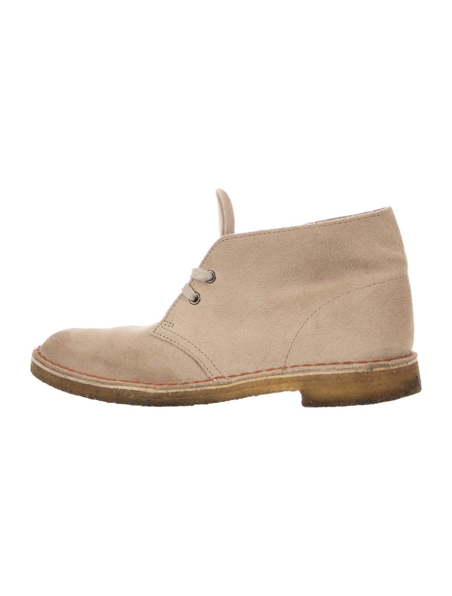 Clarks Suede Lace-Up Boots