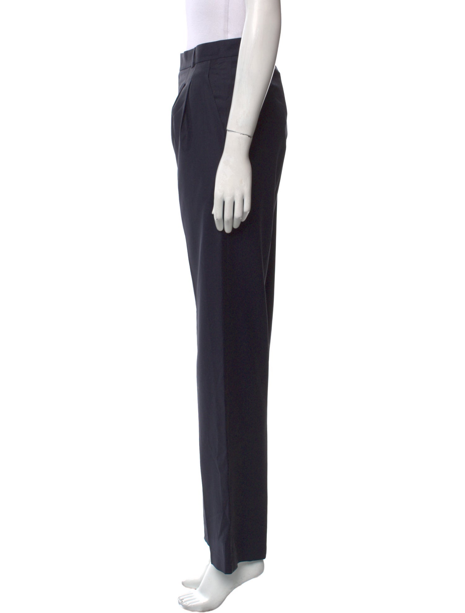 Carolina Ritzler Wool Straight Leg Pants