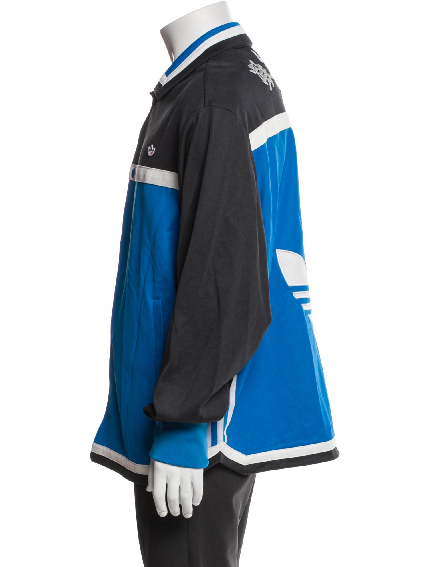 CLOT x Adidas Colorblock Pattern Windbreaker w/ Tags