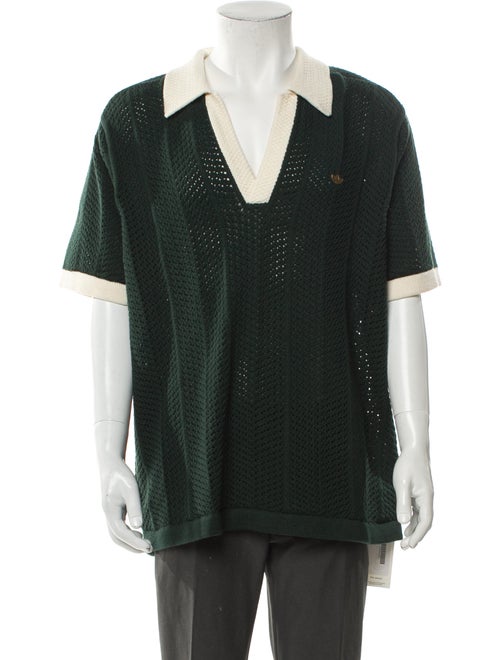CLOT x Adidas Collar Short Sleeve Polo Shirt