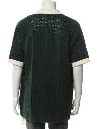 CLOT x Adidas Collar Short Sleeve Polo Shirt