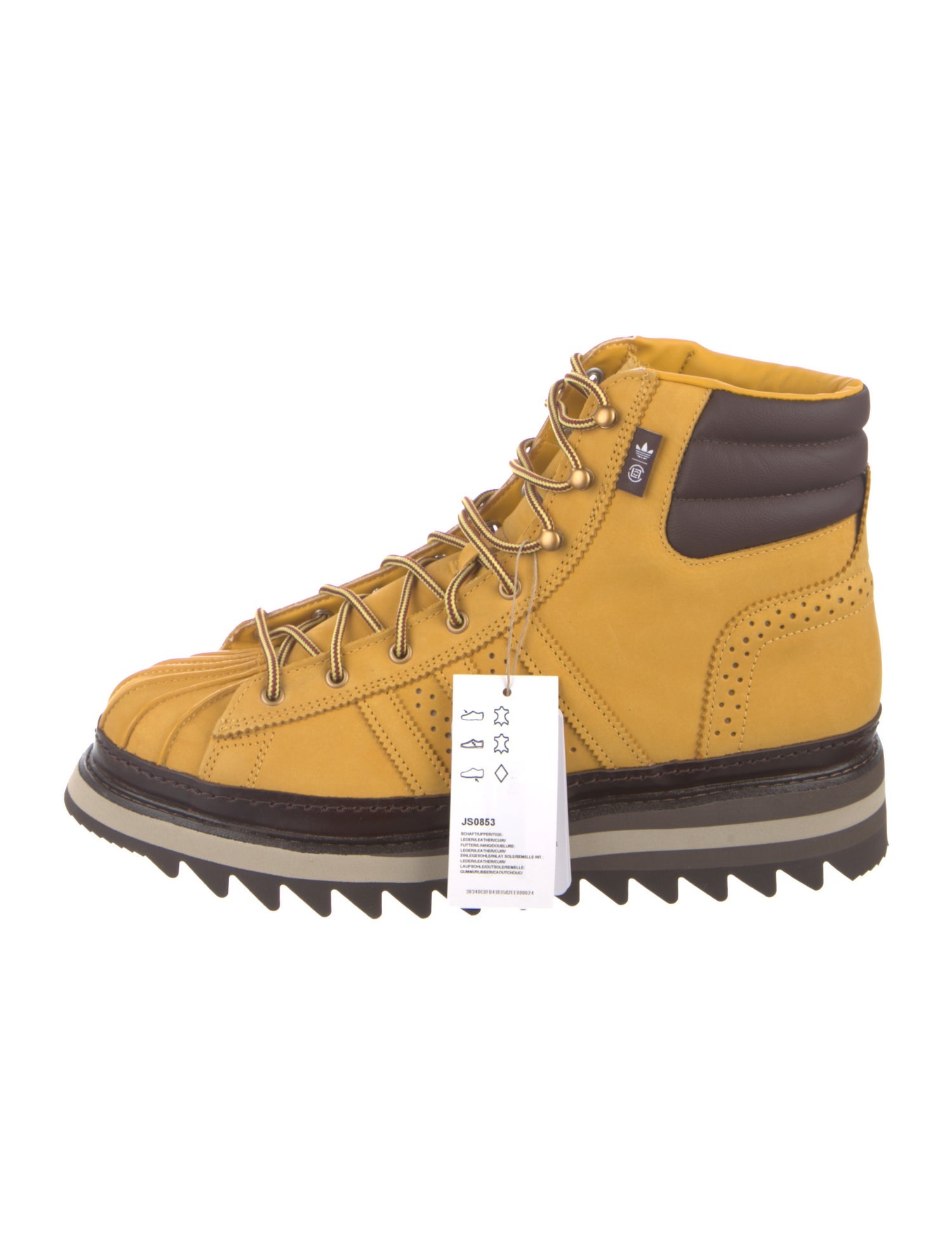 CLOT x Adidas Suede Hiking Boots