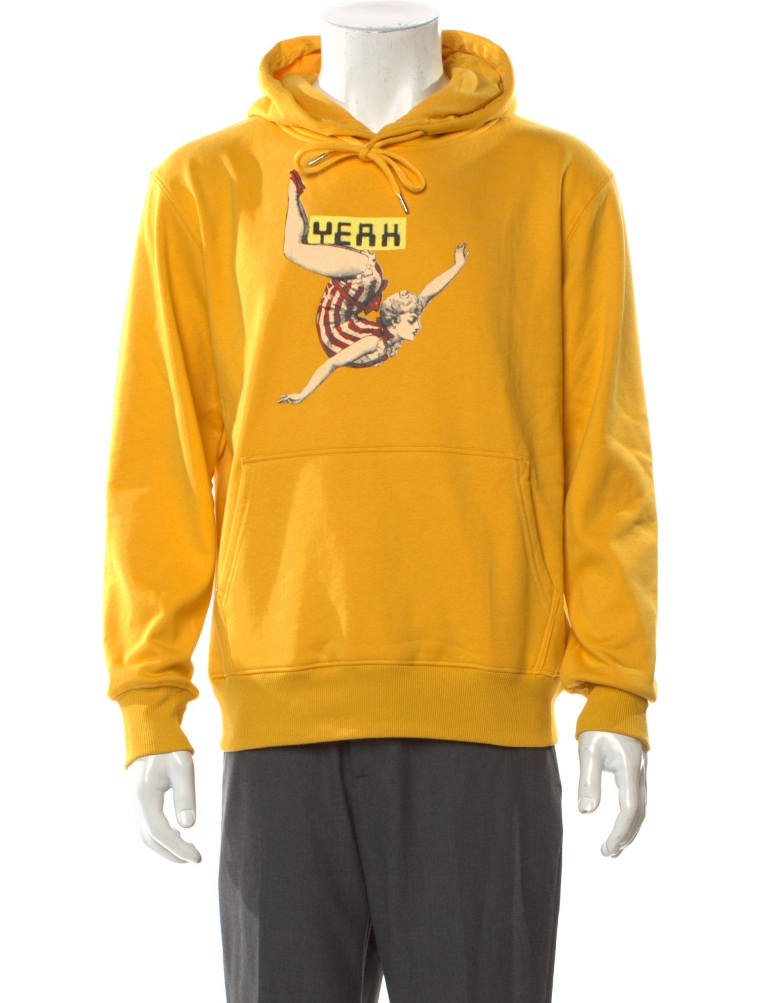Carolina Sarria Graphic Print Crew Neck Hoodie