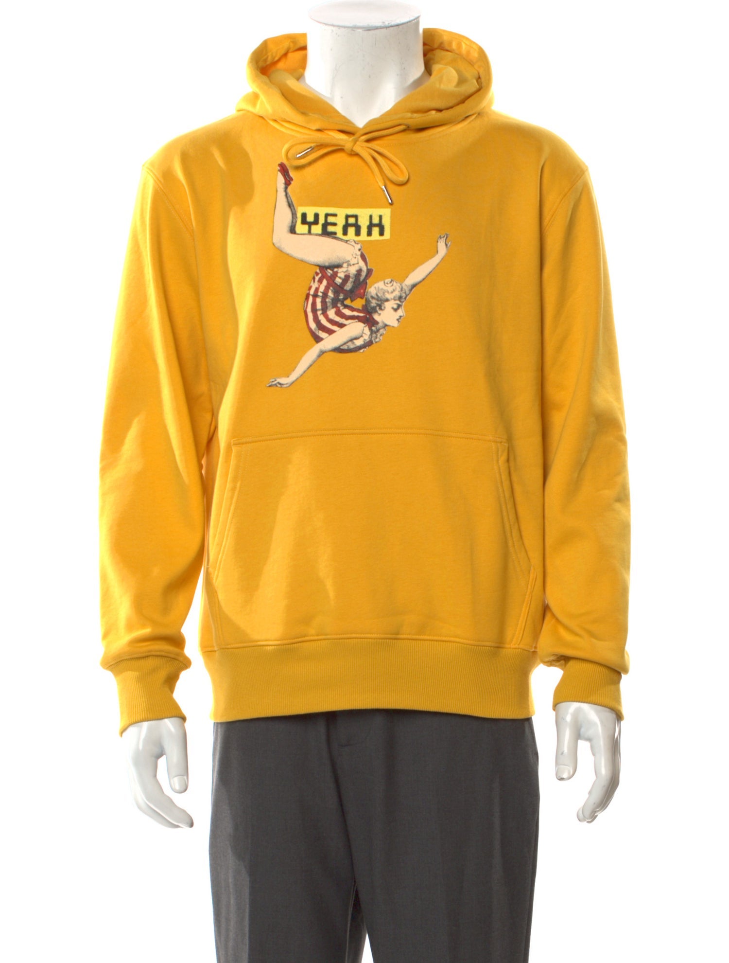 Carolina Sarria Graphic Print Crew Neck Hoodie