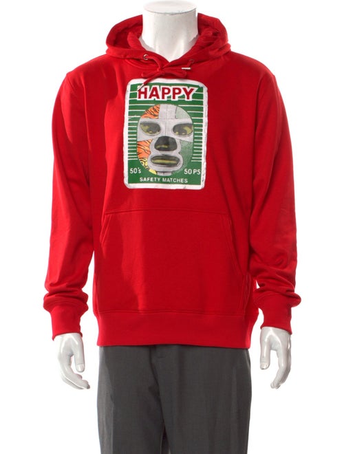 Carolina Sarria Graphic Print Crew Neck Hoodie