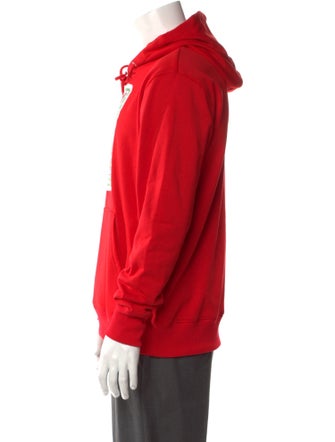 Carolina Sarria Graphic Print Crew Neck Hoodie