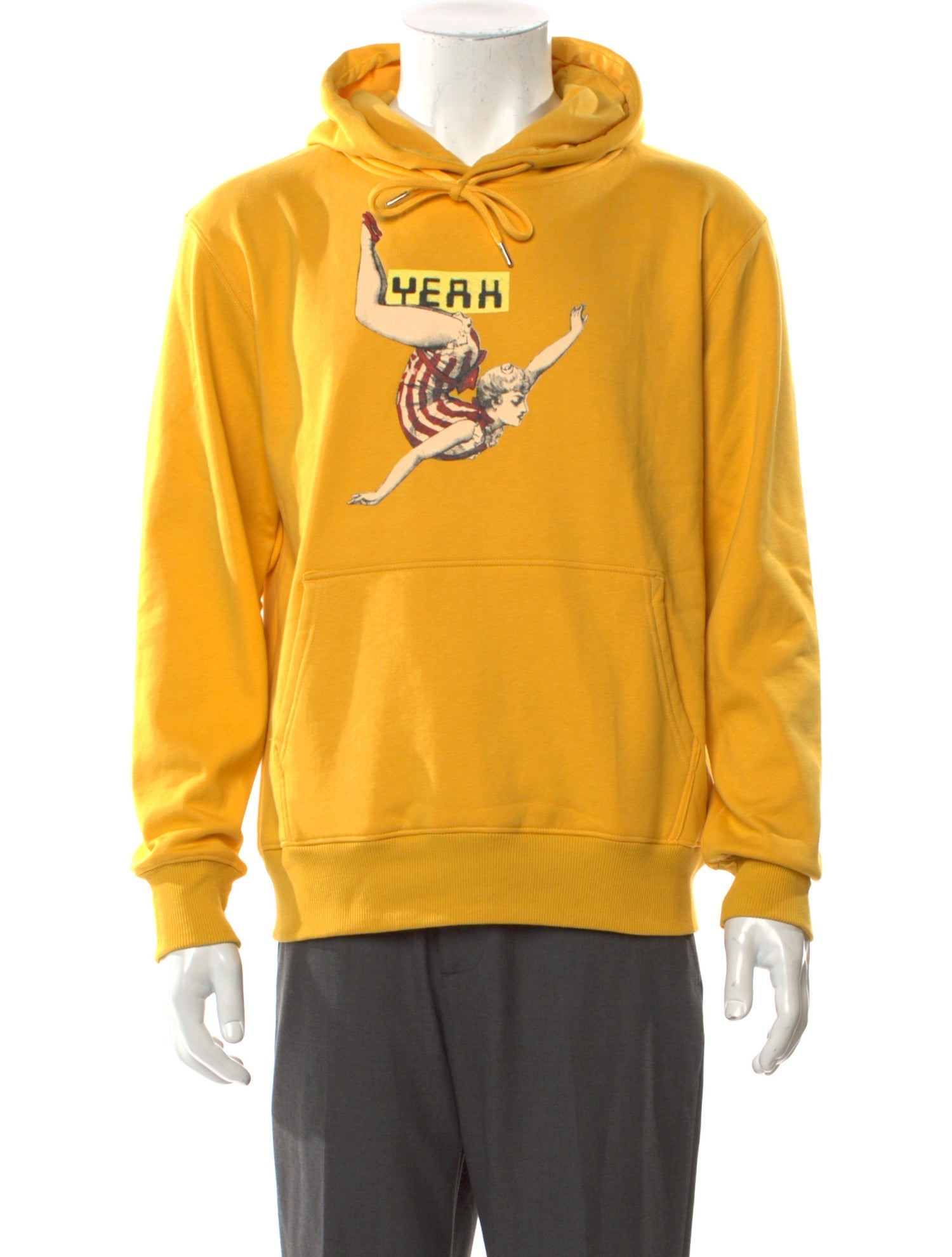 Carolina Sarria Graphic Print Crew Neck Hoodie