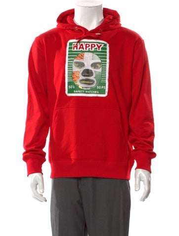 Carolina Sarria Sweatshirts & Hoodies Graphic Print Crew Neck Hoodie L