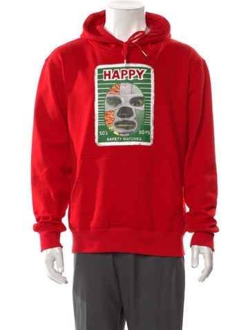 Carolina Sarria Sweatshirts & Hoodies Graphic Print Crew Neck Hoodie L