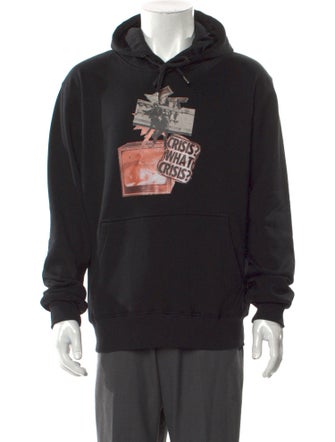 Carolina Sarria Graphic Print Crew Neck Hoodie