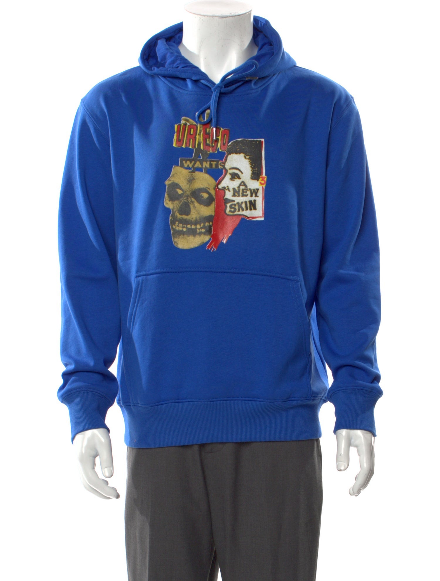 Carolina Sarria Graphic Print Crew Neck Hoodie