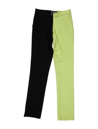 Carolina Sarria Colorblock Pattern Tuxedo Pants