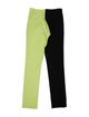 Carolina Sarria Colorblock Pattern Tuxedo Pants