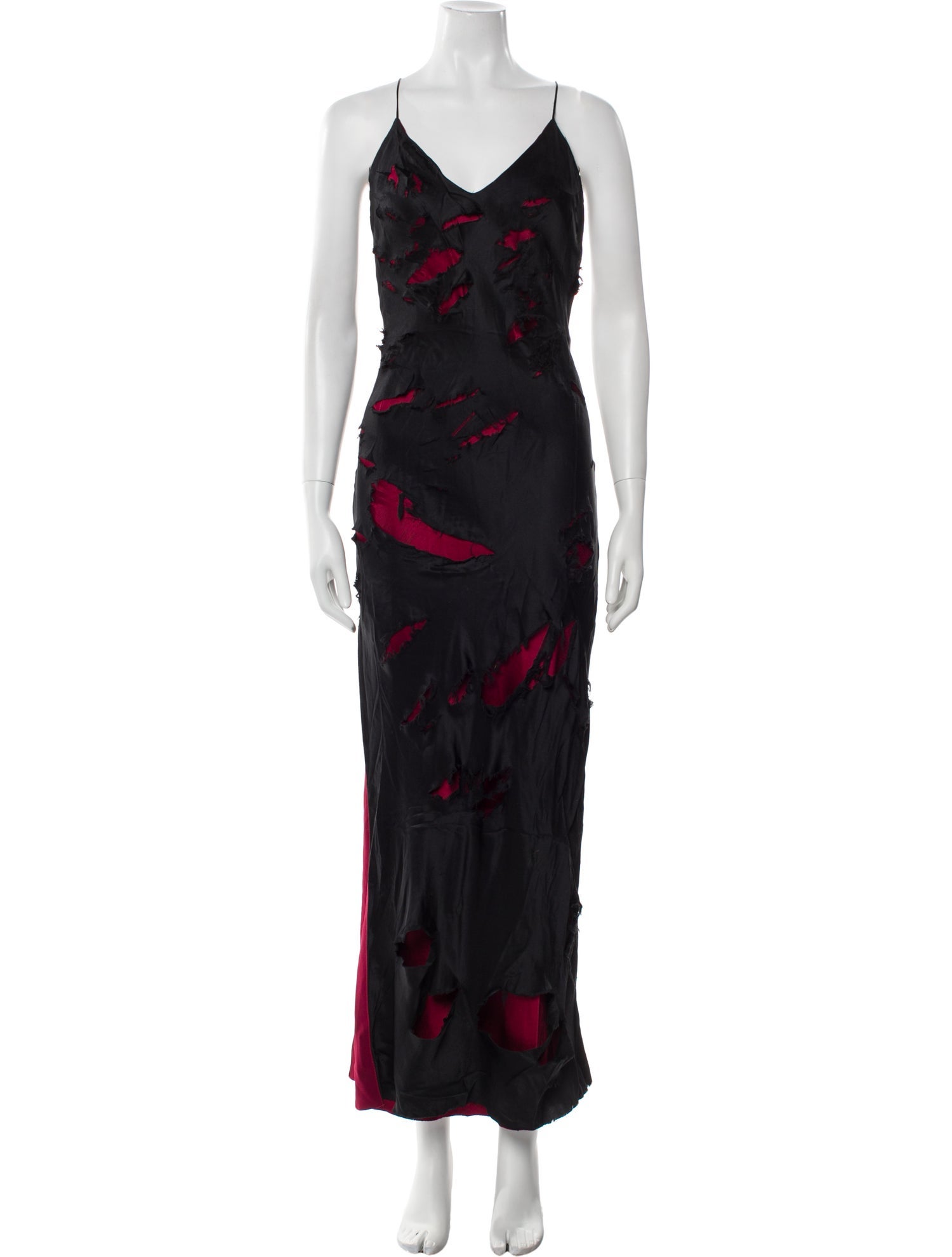 Carolina Sarria Floral Print Long Dress