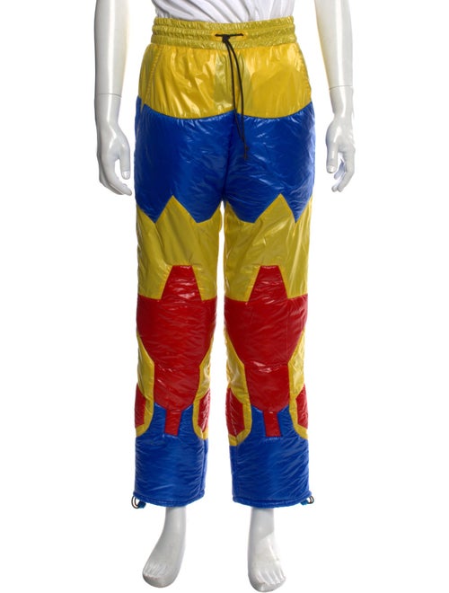 Carolina Sarria Colorblock Pattern Joggers