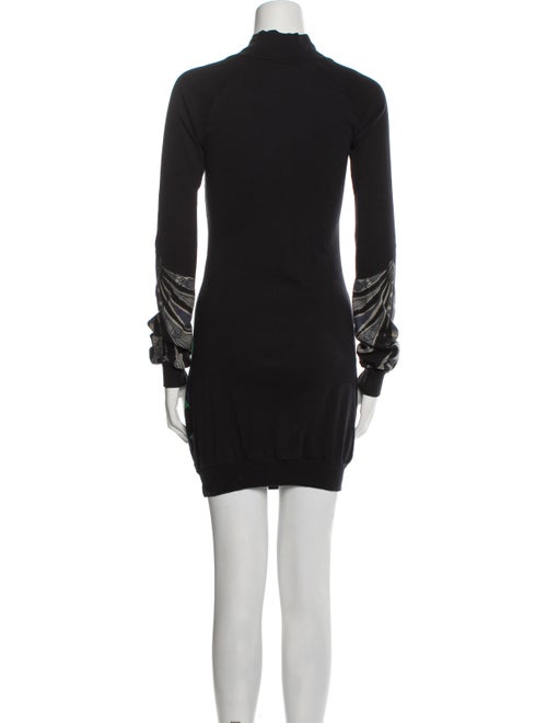 Custo Line Printed Mini Dress