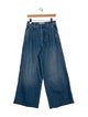 Clare V. x MOTHER High-Rise Wide Leg Jeans