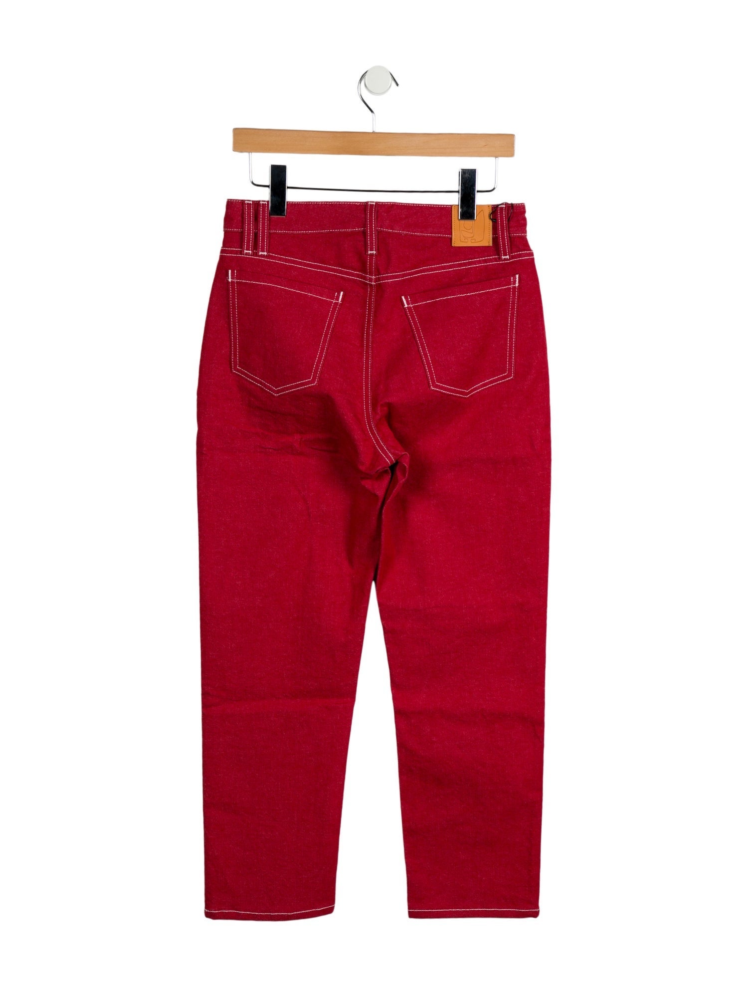 Colovos Mid-Rise Straight Leg Jeans
