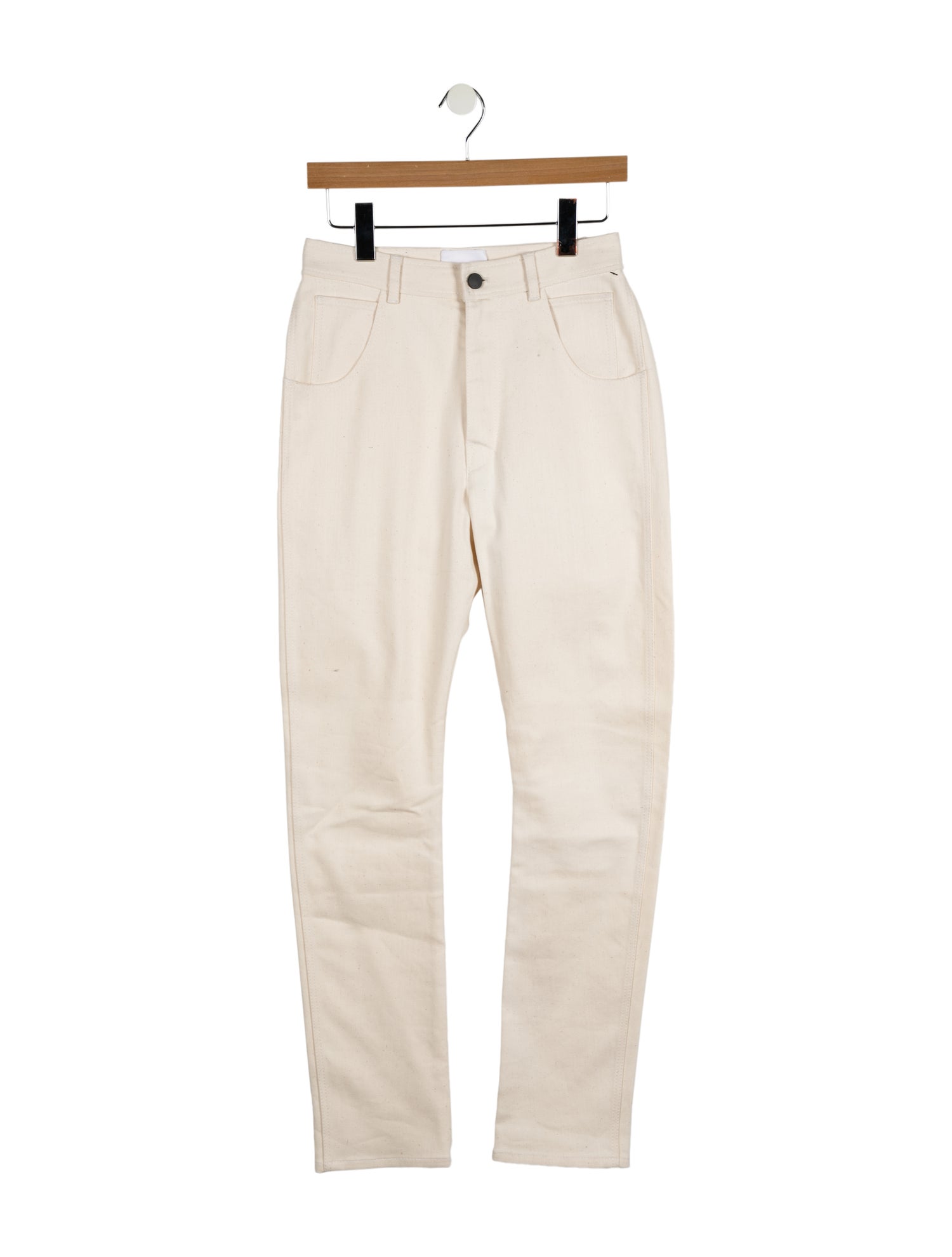 Colovos High-Rise Straight Leg Jeans