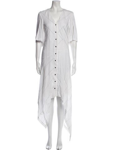 Colovos Dresses V-Neck Long Dress S