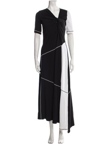 Colovos Dresses V-Neck Long Dress XS