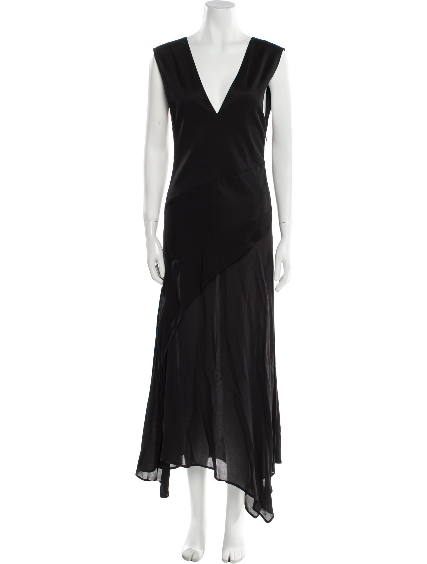 Colovos V-Neck Long Dress