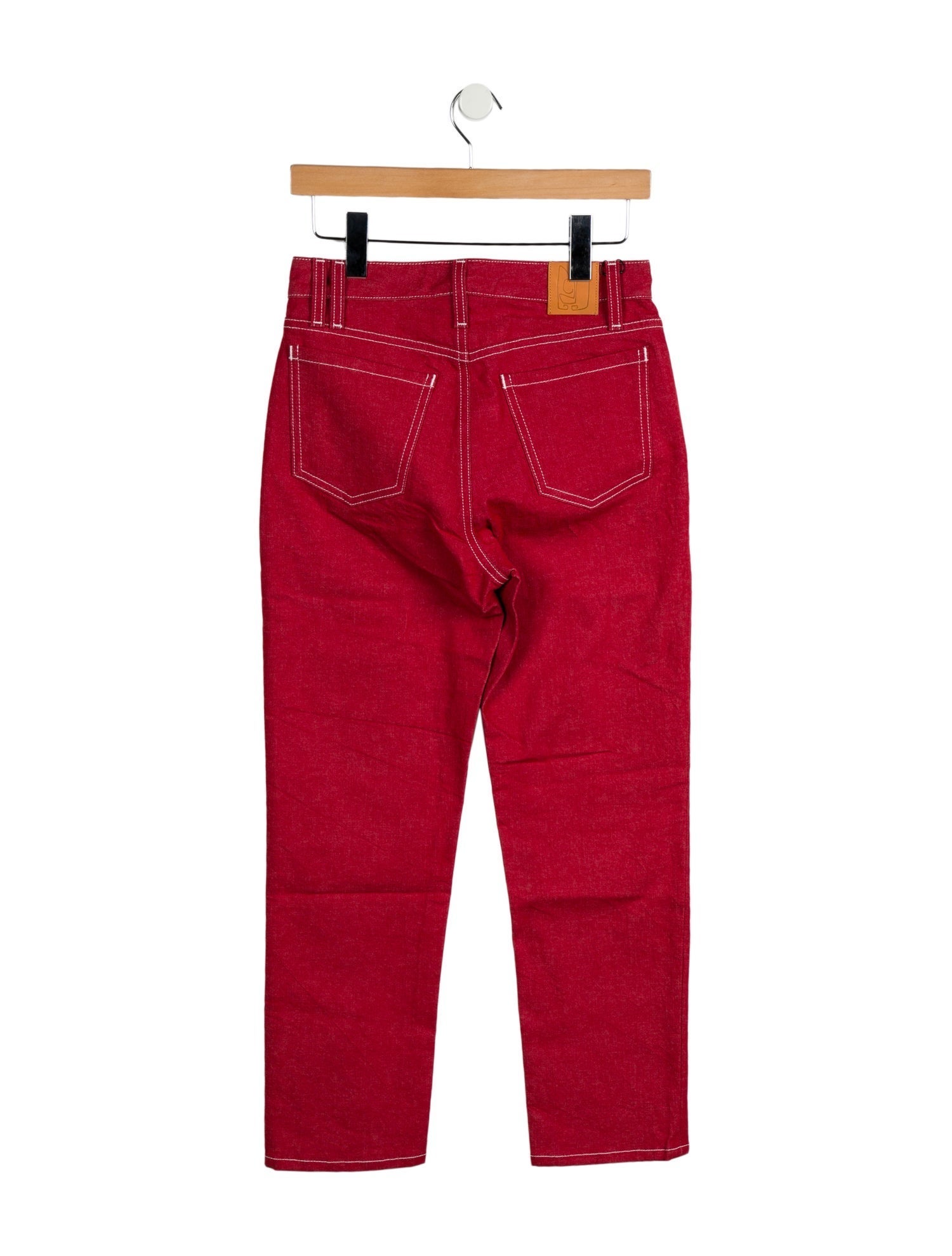Colovos Mid-Rise Straight Leg Jeans