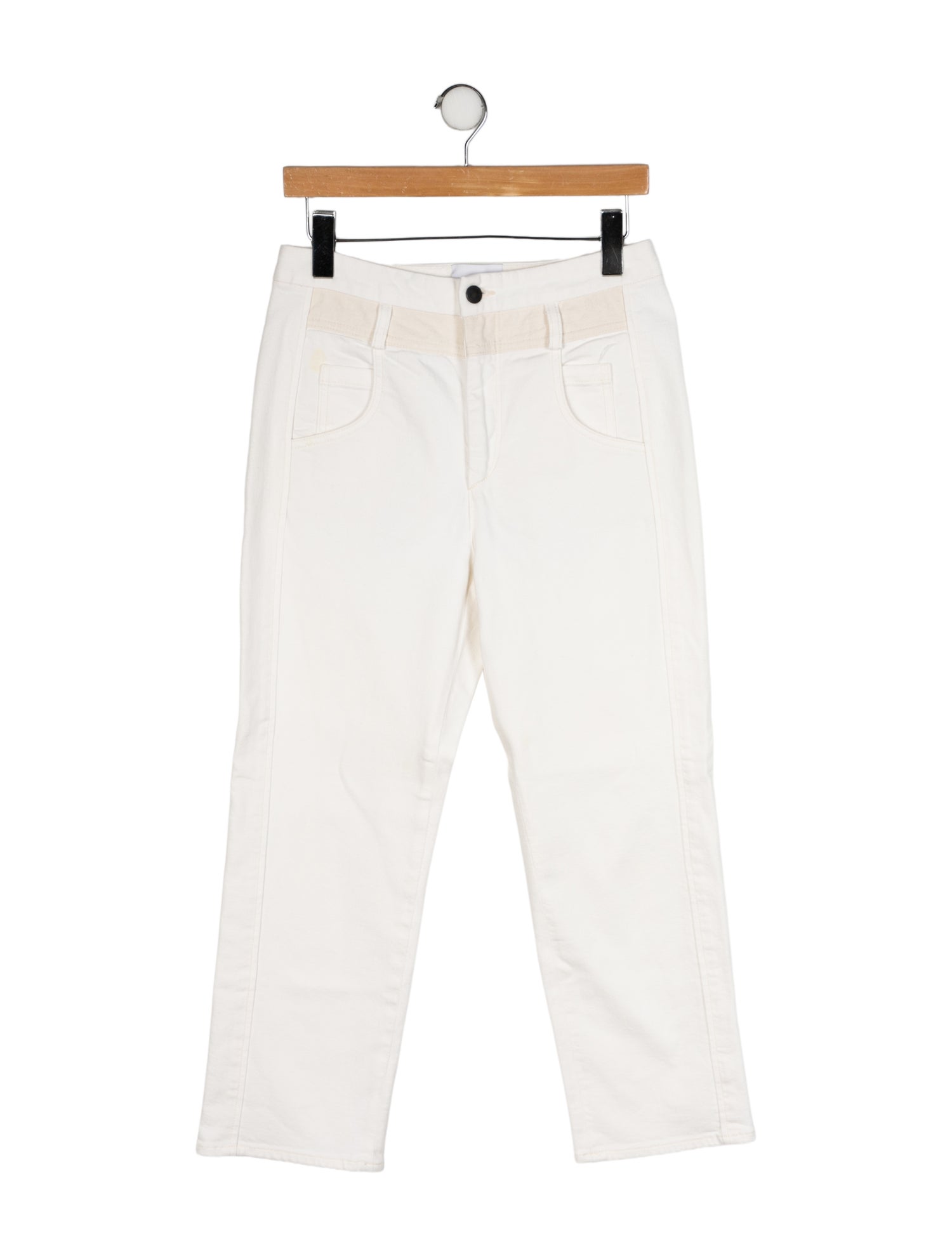 Colovos High-Rise Straight Leg Jeans