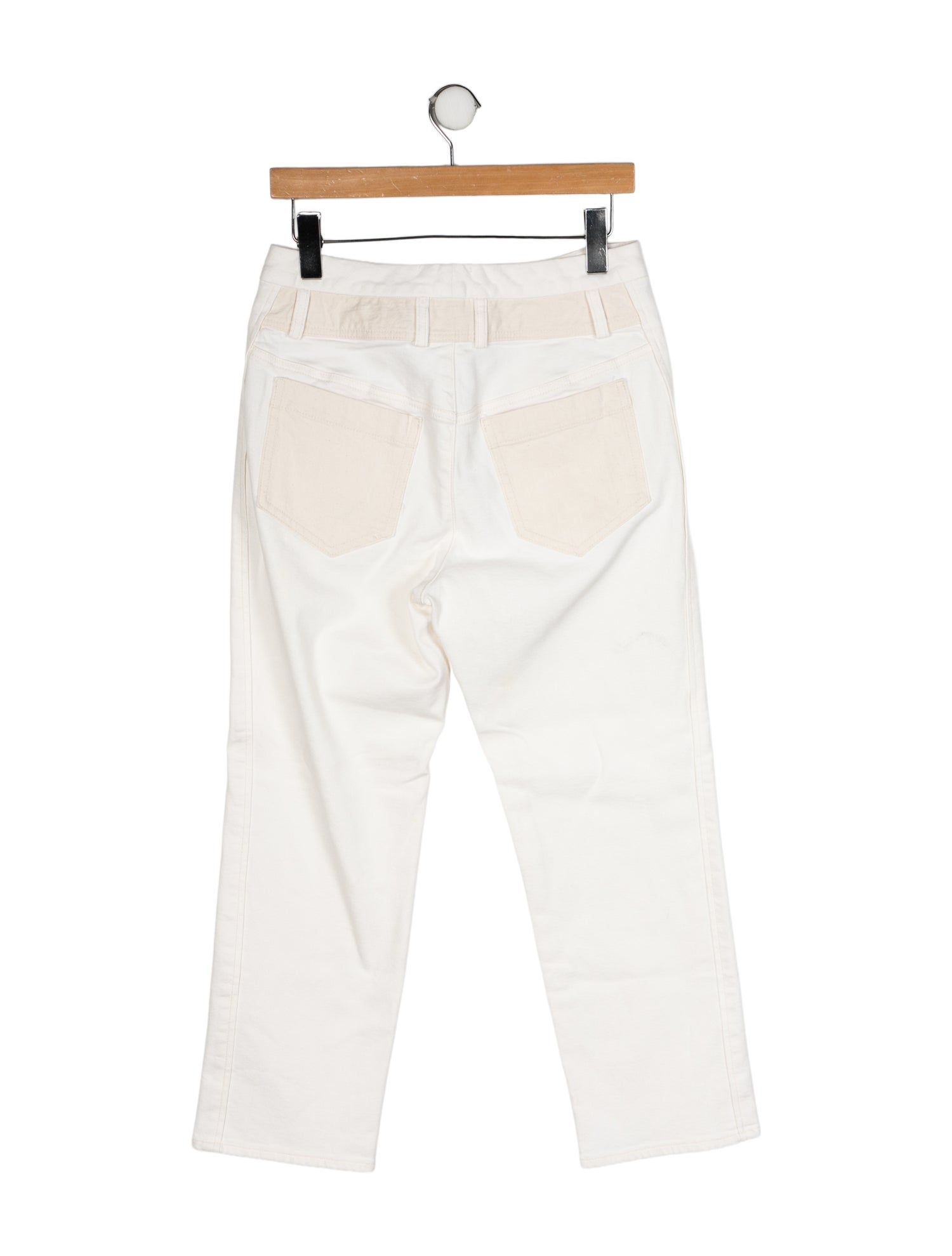Colovos High-Rise Straight Leg Jeans