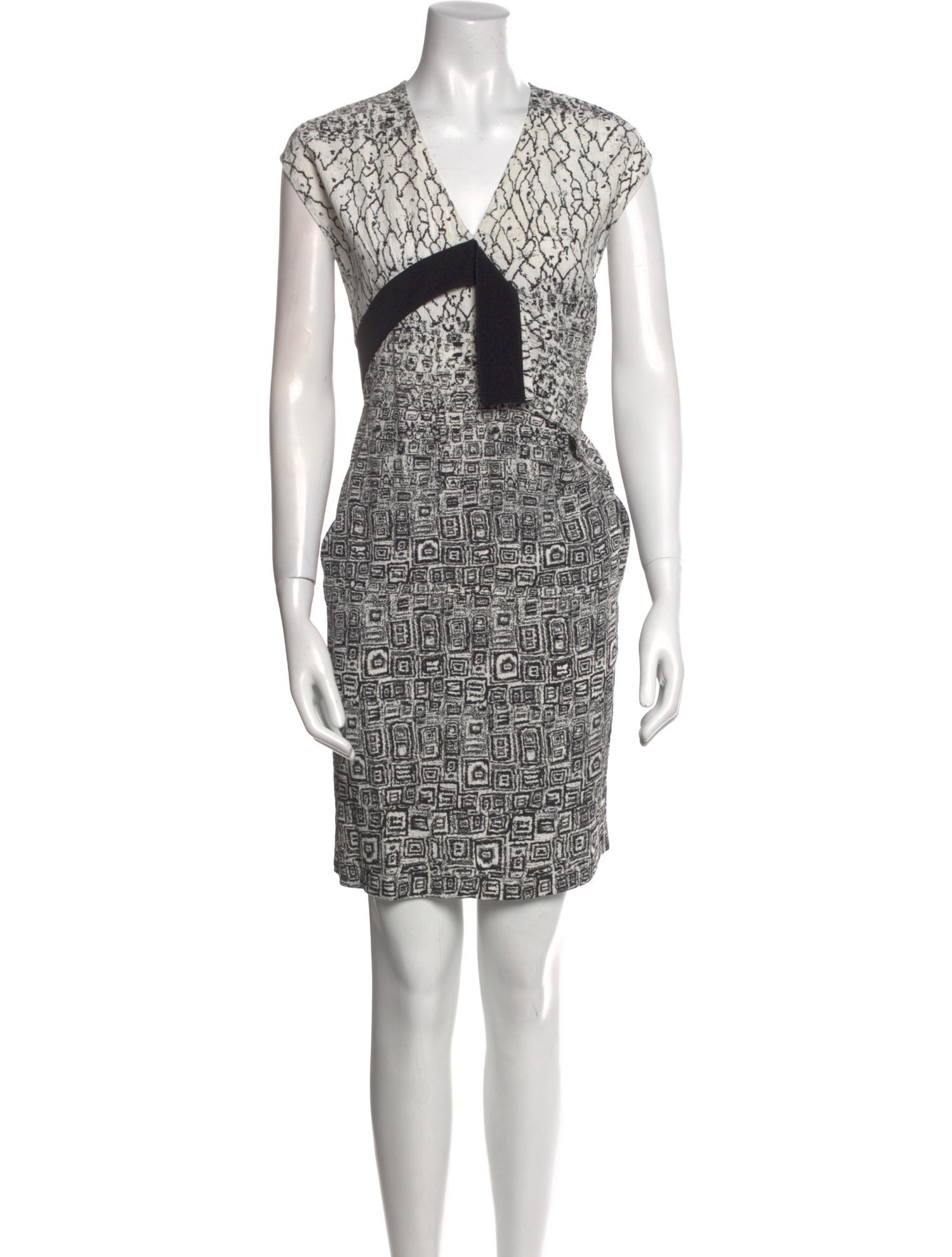 Colovos Printed Mini Dress