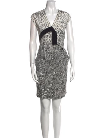 Colovos Printed Mini Dress