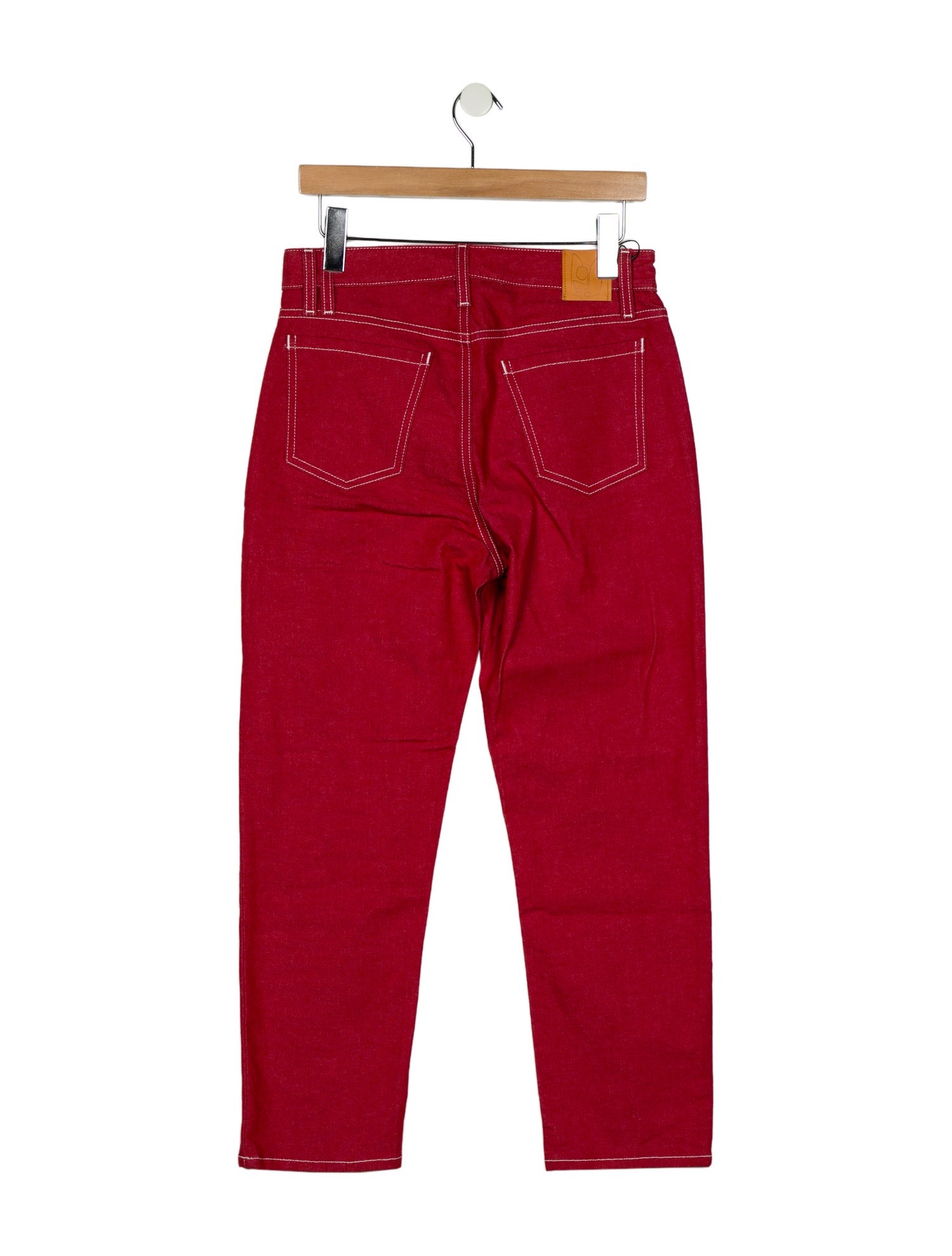 Colovos Mid-Rise Straight Leg Jeans