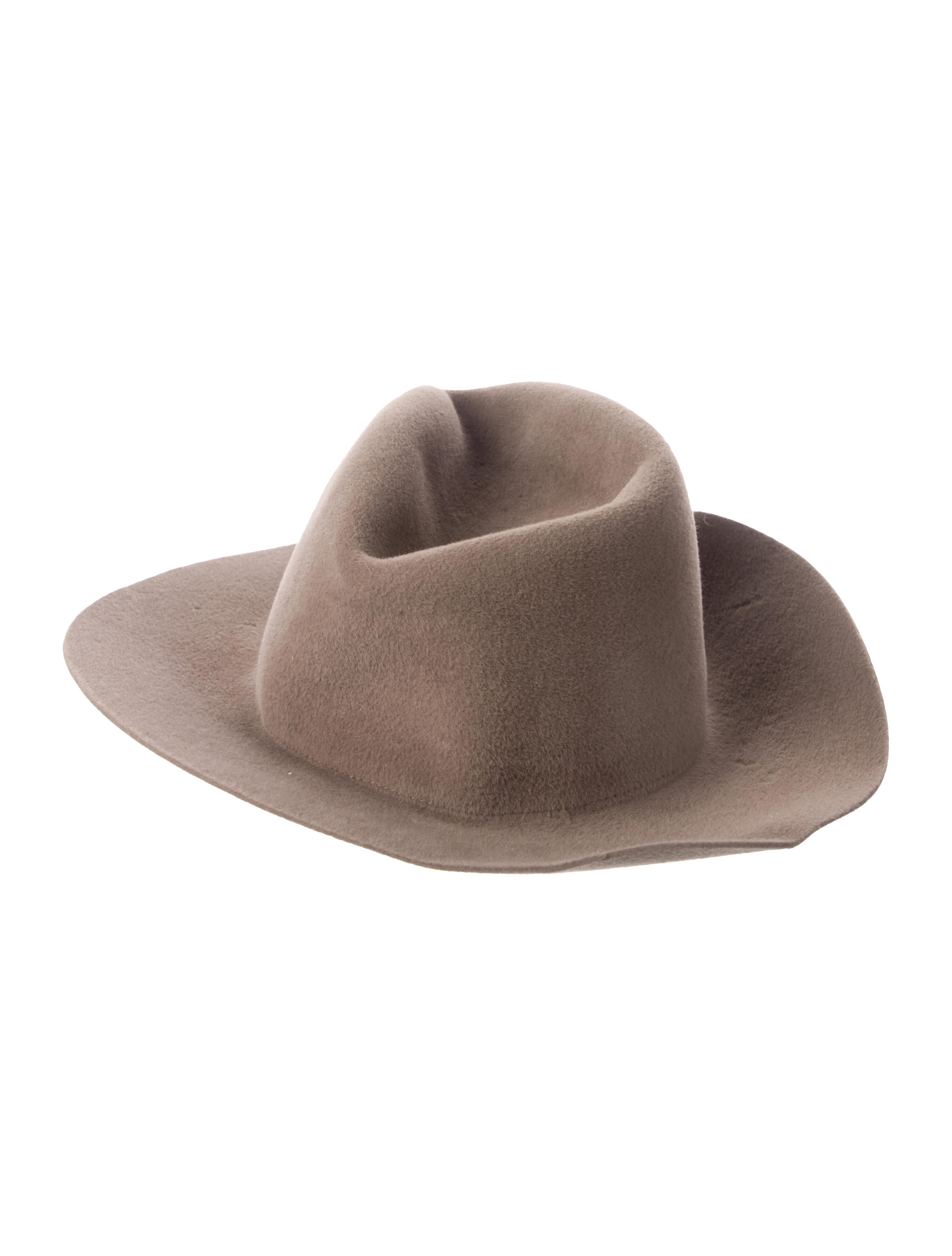 Clyde Neutral Angora Fedora Hat