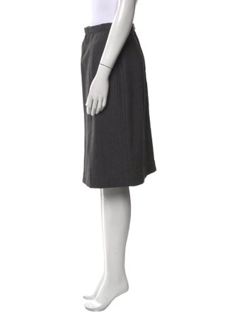 Clyde Cutout Accent Knee-Length Skirt