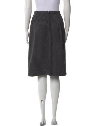 Clyde Cutout Accent Knee-Length Skirt