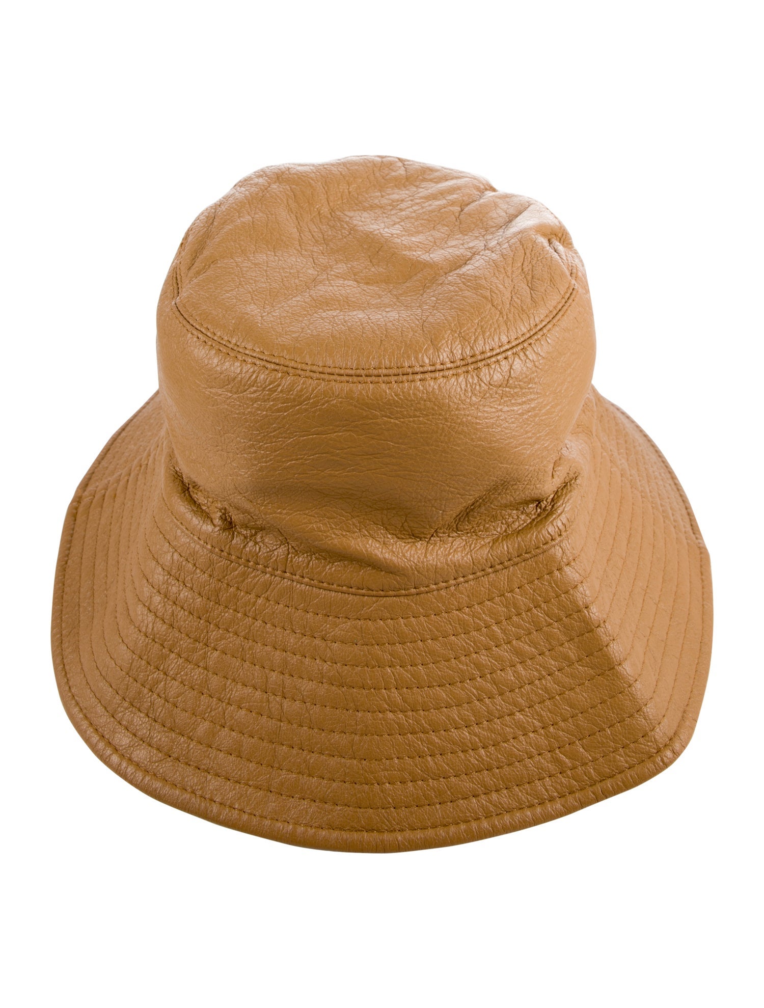Clyde Leather Bucket Hat