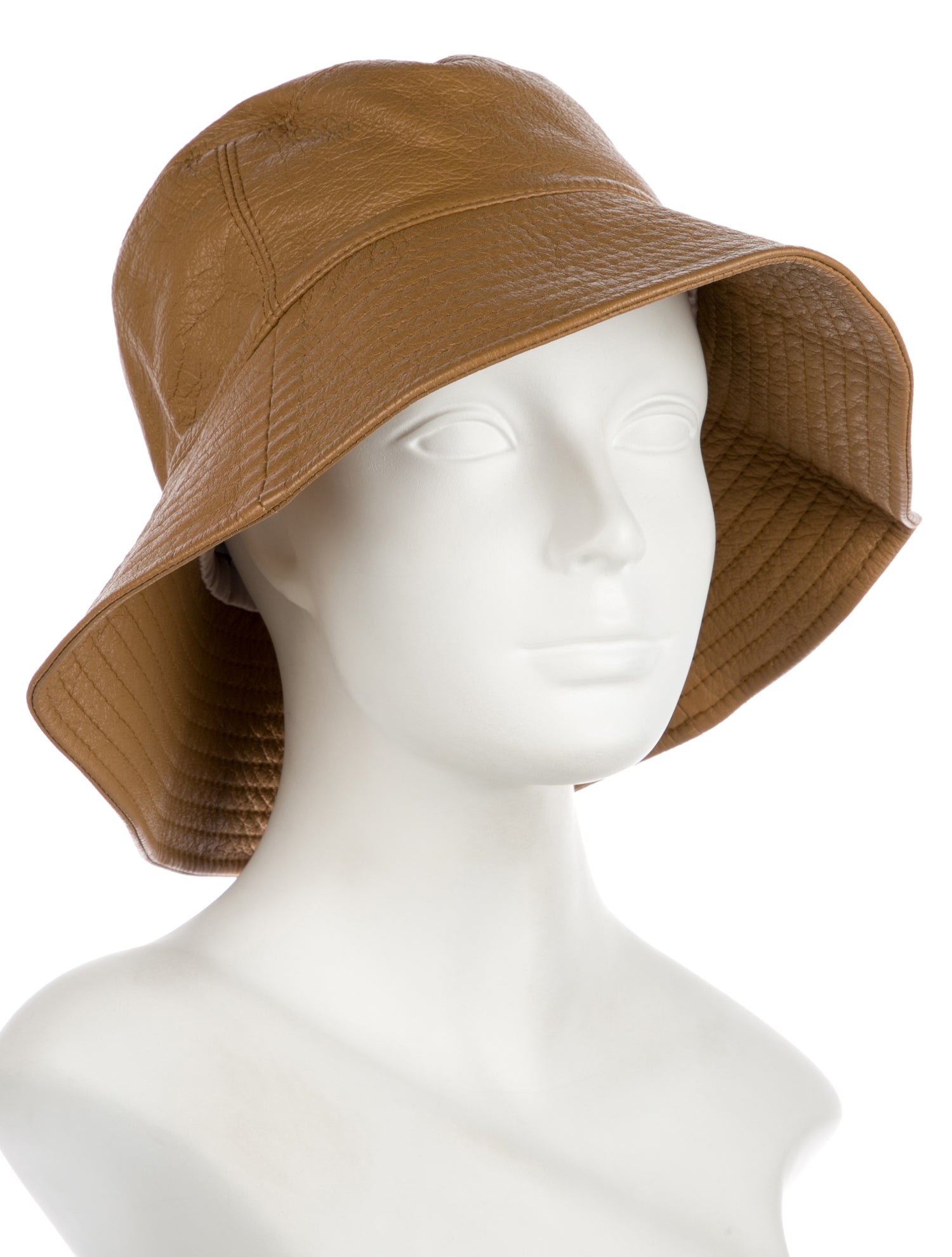 Clyde Leather Bucket Hat