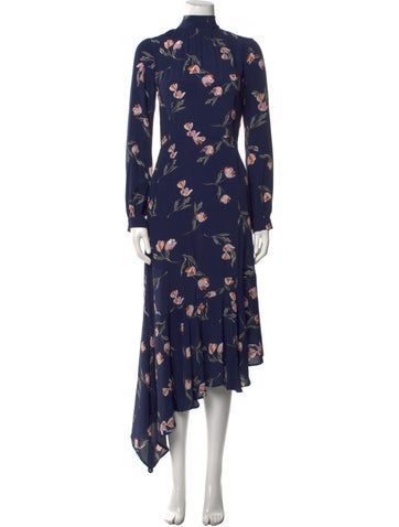 Clayton Dresses Floral Print Long Dress S