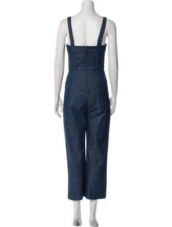 Clayton Square Neckline Jumpsuit