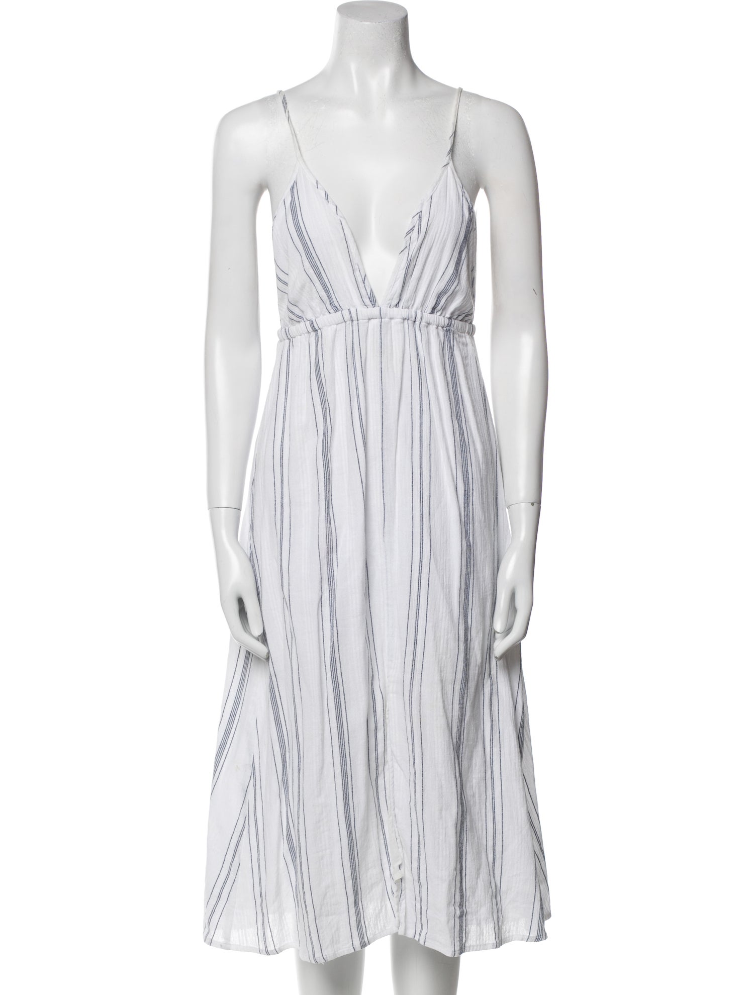 Clayton V-Neck Midi Length Dress